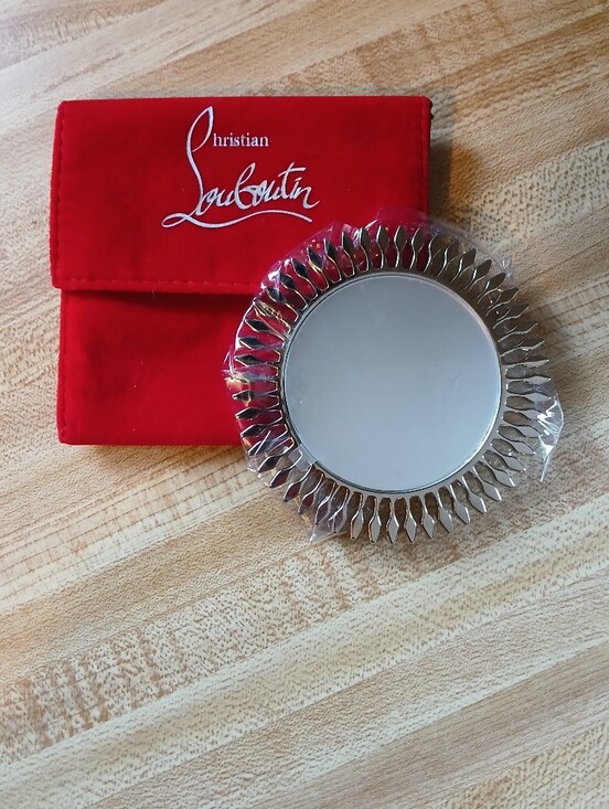 Christian Louboutin Handbags - Christian Louboutin NIP Spiked Compact Mirror in Dustbag